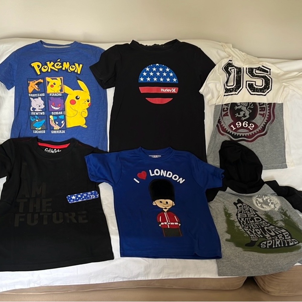 EUC Lot of 6 Boy’s Shirts